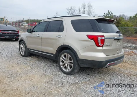 2017 Ford Explorer Limited from USA, damaged, VIN 1FM5K7F82HGC44852